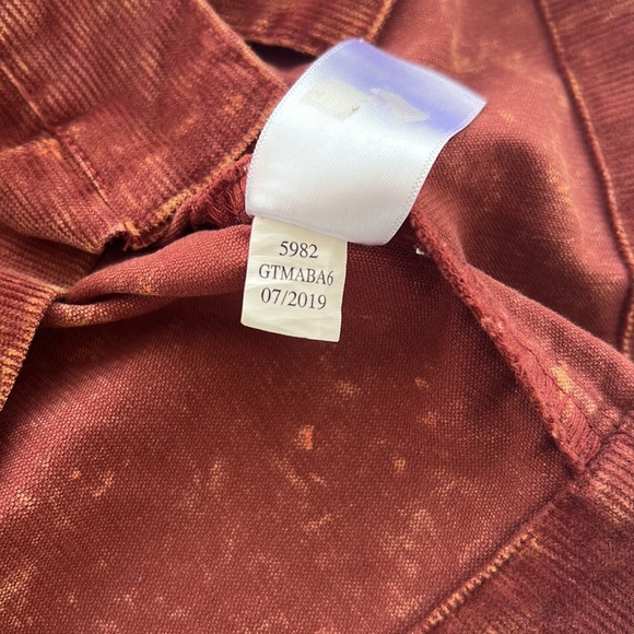 Aeropostal buttoned front  corduroy overall dress size small - Picture 11 of 16